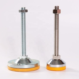 רגליים פילוס מתכוונן כבד רגליים ניילון מתכווננת עם תיקון חורים m6/m8/m10/m12/m16/m20/m24/ - Product Image 4