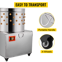 Strosen Durable Oiseaux Dinde Poulet Canard Plucker doigt plumeuse Abattage Poulet Canard Volaille Plucker Machine
