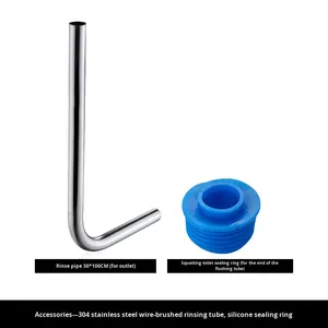 Válvula <span class=keywords><strong>de</strong></span> Descarga Manual <span class=keywords><strong>de</strong></span> Latón <span class=keywords><strong>de</strong></span> Alta Resistencia con Retardo y Cierre Automático para Baños Públicos Comerciales - Product Image 6