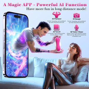 กางเกงในราคาถูก ผ้าอนามัย เครื่องสั่นแบบสวมใส่ 9 ระดับความถี่ ควบคุมผ่านแอพ กระตุ้นคลิตอริส เครื่องสั่นสำหรับคู่รัก ขายส่งของเล่นทางเพศ - Product Image 2