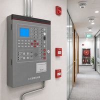 Panel de Control de Sistema de Alarma contra Incendios Direccionable de Alta Calidad, Opción de 1 a 2 Bucles, Fábrica con Certificación ISO 9001