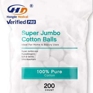 HD CB-56 ลูกสําลีทางการแพทย์ที่ดูดซับสูงและเป็นมิตร 100% ปลอดเชื้อ - Product Image 4