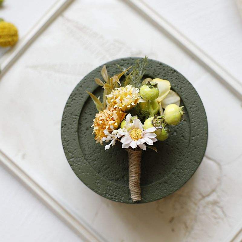 Green3สีเหลือง # ช่อดอกไม้