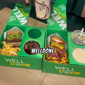 カスタムチップ フレンチフライ ホットドッグ フライドチキン ハンバーガー パッケージ バーガーボックス ソース仕切り付き - Product Image 3