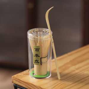 High Quality Food Grade Bamboo Matcha <strong>Whisk</strong> with Bamboo Spoon - Product Image 5