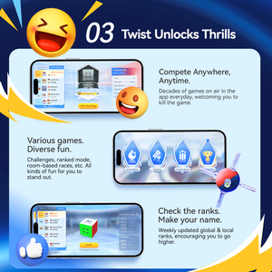 <span class=keywords><strong>Cubo</strong></span> Inteligente <span class=keywords><strong>GAN</strong></span> <span class=keywords><strong>356</strong></span> I Carry E 3x3x3 Magnético de Velocidad, <span class=keywords><strong>Cubo</strong></span> Mágico GAN356, Juguetes de Puzle - Product Image 5