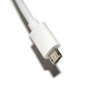 Câble Micro USB 28AWG, assemblage USB-A vers Micro-B, structure 1P+2C, conforme RoHS, pour tablettes mobiles, banques d'alimentation, OEM/ODM disponible