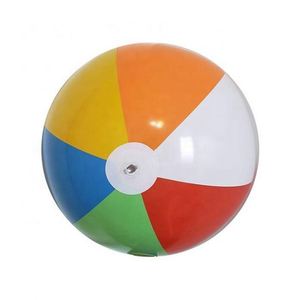 Ballon de plage gonflable en PVC écologique avec logo imprimé personnalisé - Product Image 3