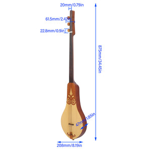 <span class=keywords><strong>Dulcimer</strong></span> Guitar Spruce Và Mahogany 3 Chuỗi Xách Tay <span class=keywords><strong>Dulcimer</strong></span> Cho Thực Hành Hiệu Suất - Product Image 2