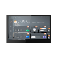 Panneau de commande intelligent Tuya 7 pouces avec passerelle Zigbee et système d'interphone, moniteur de porte-téléphone, alimentation PoE, panneau de commande de maison intelligente