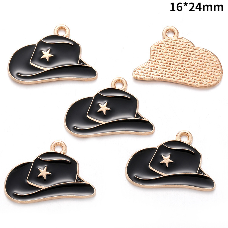 Chapeau de cowboy noir 1624mm 113g