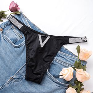 U355 2023 ropa kim loại nội thất chuỗi thongs cho cô gái <span class=keywords><strong>Spaghetti</strong></span> dây đai sexy G-<span class=keywords><strong>string</strong></span> quần lót - Product Image 5