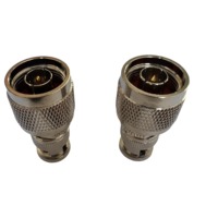 Adaptador Coaxial N/BNC-JJ de Fábrica al por Mayor, Conector Adaptador N Macho a BNC Macho