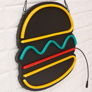 Letrero Luminoso LED para Restaurante de Hamburguesas, Letrero de Neón Flexible, Directo de Fábrica - Product Image 4