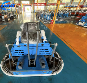 Talocheuse rotative autoportée la plus vendue avec moteur de 25-27 CV et 8 lames pour la finition du béton en construction - Product Image 1