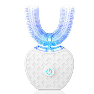Cepillo de Dientes Automático de Silicona en Forma de U, Recargable, Resistente al Agua, con Limpieza de 360 Grados, Más Vendido - Product Image 1