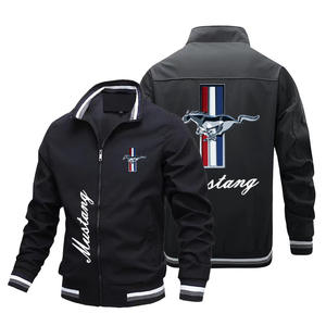 Oferta Especial Chaqueta de Carreras Ford <span class=keywords><strong>Mustang</strong></span> de Alta Calidad para <span class=keywords><strong>Hombre</strong></span> Estándar para Deportes Ocio Primavera Otoño Moda con Letras Bordadas - Product Image 1