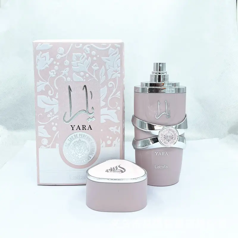Hot Sale women's arabic perfume High Quality Long Lasting Fragrance YARA 100ml Pink perfume Bottle Women's Perfume Set