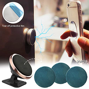 30mm Vòng Kim Loại Đĩa tròn và hình chữ nhật tấm kim loại với chất kết dính từ xe chủ - Product Image 6