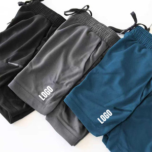 Pantalones Cortos Deportivos Personalizados al por Mayor para Hombre, de Secado Rápido, Talla Grande, Color Sólido, para Correr al Aire Libre, Maratón, Entrenamiento, Transpirables, 100% - Product Image 3
