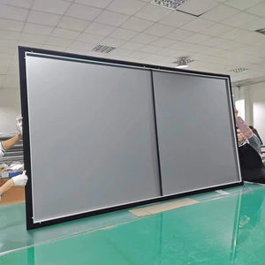 Écran de projection à cadre fixe de 64 à 120 pouces CBSP en cristal pour animaux de compagnie à portée ultra courte, écran de projecteur blanc doux Home <span class=keywords><strong>Cinema</strong></span> - Product Image 3