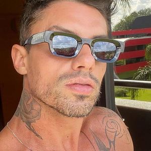 แว่นกันแดดทรงเหลี่ยมเล็กสไตล์วินเทจสำหรับผู้หญิงและผู้ชาย ป้องกันรังสียูวี 400 แบบโพลาไรซ์ สั่งทำขายส่งได้ - Product Image 3