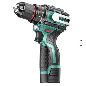 Perceuse à percussion multifonctionnelle sans balais, compatible OEM, pour le bricolage, avec batterie au lithium DHP-168, vitesse variable - Product Image 1