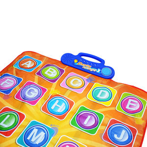 Alfombra de Juego Infantil para Jardín de Infancia, Alfombra de Fieltro Grueso con Diseño de Letras del Alfabeto, Alfombra de Juego con Estampado de Letras, ELB-ML2// - Product Image 3