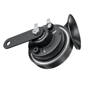 Klaxon d'escargot de voiture 12V super fort klaxon automatique chaud électrique nouveau design de haut-parleur en aluminium à 2 voies - Product Image 2