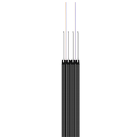 Kabel Serat Optik FTTH Indoor Outdoor 2 Hilos Self-support, Kabel Drop Single Mode FTTH GJYXCH/GJYXFCH 2KM Harga