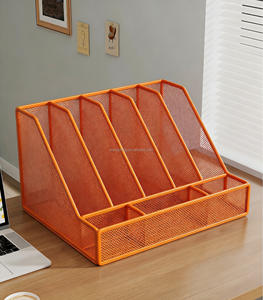 Étagère à livres multifonctionnelle en métal de haute qualité à prix avantageux pour bibliothèque, école, bureau, appartement, maison - Product Image 4