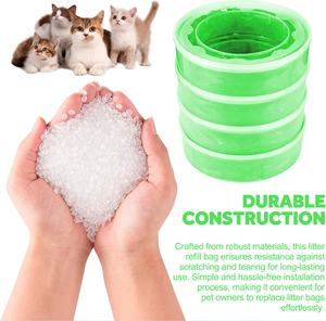 Bolsa de cubo para pañales perfumada Tomme e Angelcar e Recarga Bolsa de recarga de pañales de bebé desechable plegada - Product Image 4