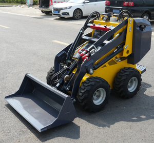 Kruippakje-Type Wiel Glijlader, Multi-Functionele Vorkheftruck Voor Bouwplaatsen, Uitgebreide Lader, Vorkheftruck - Product Image 3