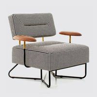 Meubles de salon modernes fantastiques, design modulaire, fauteuil de réception convertible en tissu, fauteuil de détente, métal, chambre à coucher, hôtel