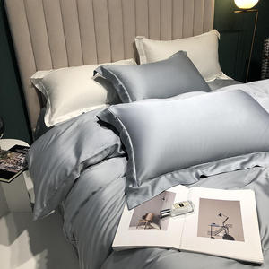 Ultra Smooth Silky Soft Eucalyptus Lyocell Tencel Bedding Set 4 Pieces Summer Duvet Cover Sets and Bedding Set - Product Image 3