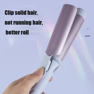Venta al por mayor: Nuevo rizador de pelo de 40 mm con iones negativos para grandes volúmenes, que no daña el cabello. - Product Image 2