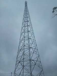 Tour d'angle en acier galvanisé à <span class=keywords><strong>4</strong></span> pieds pour la radiodiffusion et la télévision, 49m, 55m, 60m, 80m, 100m - Product Image 2