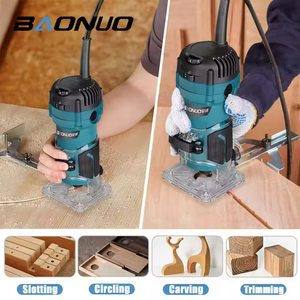 Đa chức năng 220V Chế biến gỗ <span class=keywords><strong>Router</strong></span> đa-mục đích Máy Khắc gỗ nhỏ cầm tay chế biến gỗ cắt tỉa máy - Product Image 5