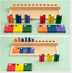 Autisme jouets éducatifs sensoriels jouets éducatifs <span class=keywords><strong>en</strong></span> <span class=keywords><strong>bois</strong></span> pour enfants d'âge préscolaire autre bébé éducation précoce boîte à <span class=keywords><strong>outils</strong></span> souvenirs jouets - Product Image 3
