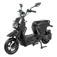 Nouvel Arrivage Vélo Électrique en Acier 800W Sans Balais, Batterie Plomb-Acide 60V 20Ah, 3 Vitesses, Pédales Élargies, Selle Confortable, Frein à Tambour, NFC Intelligent