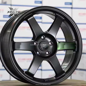 Jantes en alliage Flow <span class=keywords><strong>15</strong></span> <span class=keywords><strong>pouces</strong></span> 7J 35mm ET pour Honda Jazz Fit, Yaris Swift <span class=keywords><strong>Polo</strong></span> Vios JDM 4x100, pour voiture de course, état neuf - Product Image 3