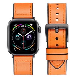 交換可能な革スマートウォッチバンドApple <span class=keywords><strong>Watch</strong></span> 1-10適合サイズ<span class=keywords><strong>38mm</strong></span> 40mm 42mm 44mm 45mm 45mm 45mm 49mmに対応 - Product Image 2