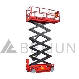 Factory Price 6m 8m 10m 500kg Capacity Mobile Tracked Scissor Lift