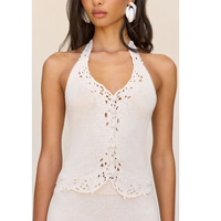 2025SS luxe été rétro broderie lin 2 pièces ensemble haut Shorts au-dessus du genou longueur coupe ample motif solide 100% lin matériel