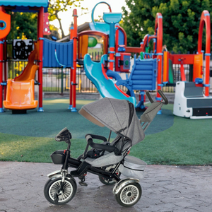 <span class=keywords><strong>Triciclo</strong></span> para Niños de 2 a 4 Años BAB WAY XWZ-X6 con <span class=keywords><strong>Asiento</strong></span> <span class=keywords><strong>Reclinable</strong></span>, Material PP - Product Image 3