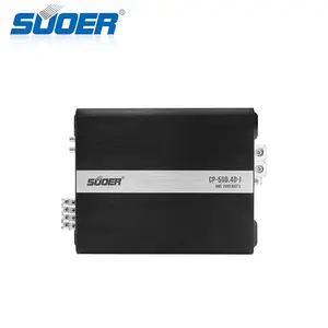 Suoer CP-500.4D-J यूनिवर्सल कार एम्पलीफायर 4 चैनल पूर्ण रेंज कक्षा डी मैक्स पावर कार ऑडियो 6000 वाट कार amp