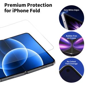 ฟิล์มกันรอยแบบใส HD คุณภาพสูงชนิด TPU ไฮโดรเจล ป้องกันการมองเห็นจากด้านข้าง เกรด AAA สำหรับโทรศัพท์พับได้ 18 พับ ซ่อมแซมตัวเองได้ ปิดคลุมเต็มหน้าจอ - Product Image 2