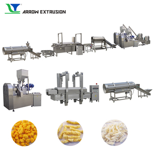 Best Quality Automatic Fried Puffed <b>Snack</b> Food Machine Kurkure Making Machine Fully Automatic Kurkure Production Line - Product Image 4