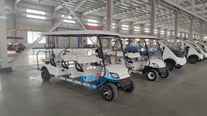 2025 New Classic <span class=keywords><strong>2</strong></span> 1 6-Sitzer Elektrischer Sightseeing Golf wagen 48V Lithium batterie 6 Passagier Golf Buggy - Product Image 6