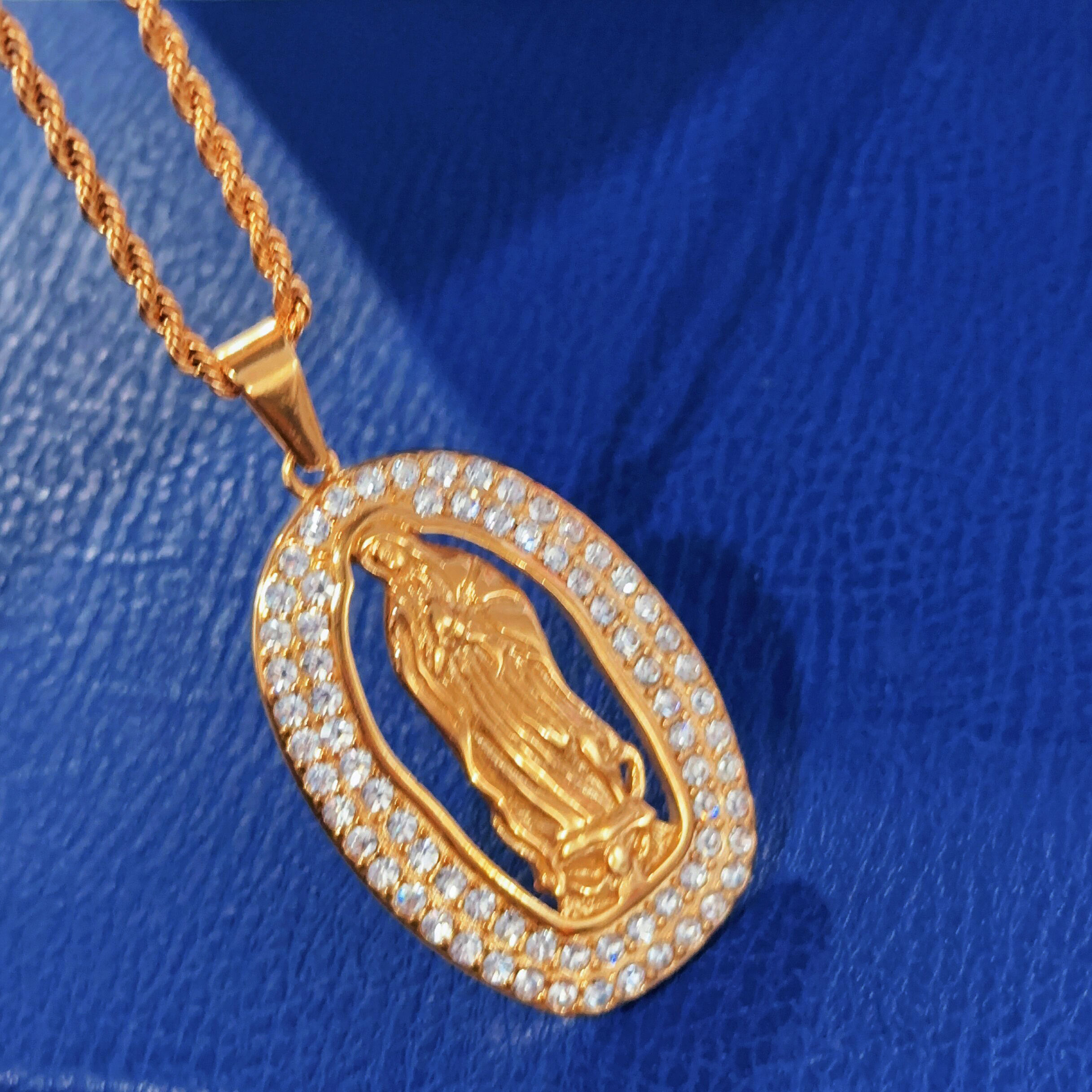 Collana Uomo Croce Ankh Con Occhio Di Horus - Acciaio Inossidabile, Placcata Oro/Argento/Nero | Regalo Egizio - Foto 3